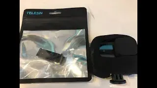 TELESIN G2 Upgraded Battery Cover Door GoPro 12 11 10 9 Charger Type-C Charging Black Camera