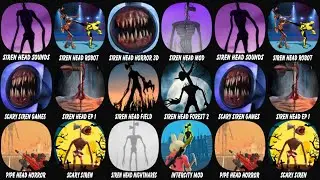 Siren Head Scary Sounds Pranks, Siren Head Vs Robot 3D, Scary Siren Horror Games 3D...