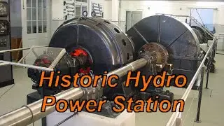 Historic Hydro Power Station in Switzerland
