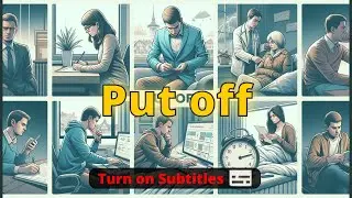 put off meaning