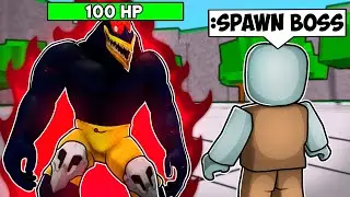 They added a BOSS BATTLE to This BATTLEGROUNDS Game on Roblox..