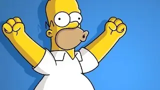 # 1 обзор игры: The Simpsons Game ( PSP )