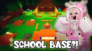 MOMON & ATUN BUILD A SCHOOL at 99 NIGHTS IN THE FOREST ft @BANGJBLOX