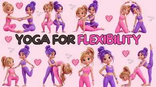 🌈 Kids Yoga for BetterYOGA Mobility Partner Yoga for Kids | Calm Down Before Bed | Yoga Galaxy Kids