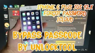 Thực chiến bypass passcode iPhone 6P IOS 12.x bằng unlocktool qua Ultraview hổ trợ ae #unlocktool