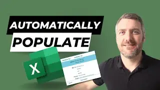 Auto-Populate Other Cells When Selecting Values in Excel Drop-Down List