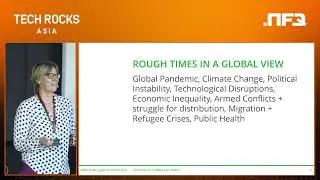 Leading in turbulent times by Judith Andresen #TechRocksAsia
