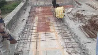 extension  of old slab (part 3 ) / how to extend  concrete  slab / old slab nad new slab joint