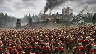 1000 Elves vs 5000 Easterlings Siege • LOTR Mod | Mount & Blade 2 Bannerlord