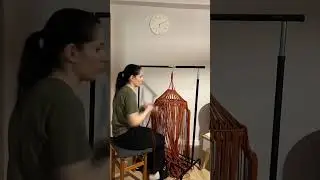 История создания одного абажура  🧡 
