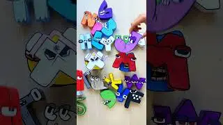 Paper Alphabet Lore DU | Tower #shorts