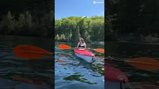 Cash me outside, how ‘bout that 🛶 #neature #hiking #kayak #adventure #nature #canada #chelsea