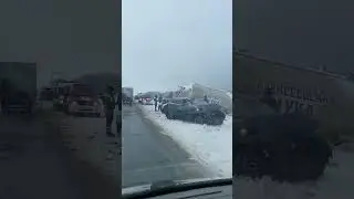 Авария с участием нескольких машин