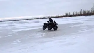 Тройной тулуп на квадре
