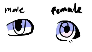 HOW TO draw anime eyes