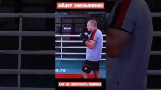 Фёдор Емельяненко рассказал, как не допускать ошибки в бою