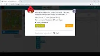 Code.org - Kurs 2 Ders 1,2,3