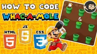 Whack a Mole Game in Javascript HTML CSS