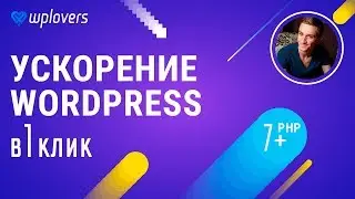 Однокликовое ускорение WordPress и снижение нагрузки на хостинг. PHP 7+