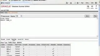10 SQL with Oracle 10g XE   Using ALTER TABLE to Modify Table Columns
