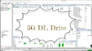 5G Downloading Drive with TEMS Investigation || NR Downloading Drive