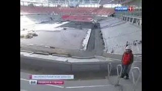 «Вести-Москва» о спартаковском стадионе «Открытие Арена»