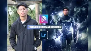 Cara Editz Photo Captain Amerika Editing Tutorial || PicsArt Step by step || Anjax Creative Art