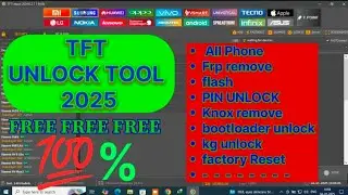 TFT Unlock tool free full setup 