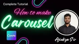 How to make carousel post in Instagram |carousel in canva| Carousel design| canva carousel design |