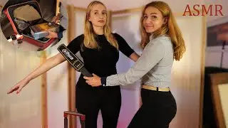 The KINDEST Bag Check and TSA Patdown [Real Person ASMR] | Full Body Check