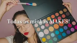 Vlog - Mostrei TODAS as minhas MAKES!!