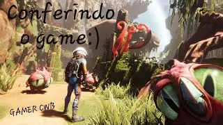 CONFERINDO O GAME:)  Journey to the savage Planet- Exploração do planeta selvagem