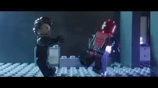 Lego Deadpool Fight Scene