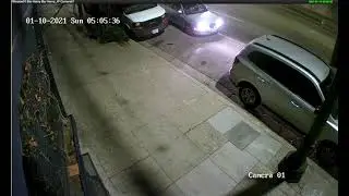 Amazing Video of brazen thieves stealing a tile contractors work van [HIGH RESOLUTION VERSION]