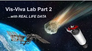 The Vis-Viva Lab - With Real Life Data!!
