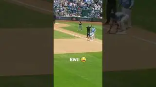 Bobby Witt Jr Triple from section 103 drives in Blanco!