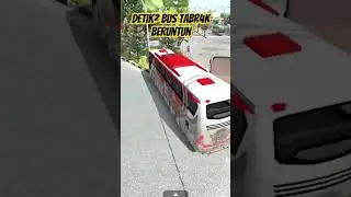 detik² bus tabr4kan beruntun 