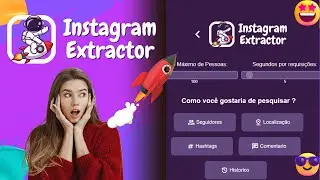 EXTRACTOR FOR SEGMENTED INSTAGRAM - NUMBERS AND E-MAILS