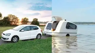 Transforms From Beach House to Boat House In Just Minutes (Sealander)