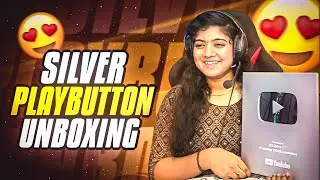Unboxing Silver Play Button 🔥😍🥰 | Thank you everyone 💖