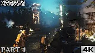 Call of Duty: Modern Warfare [PS5 HDR 60FPS] Walkthrough Part 1 | Fog Of War Realism Gameplay
