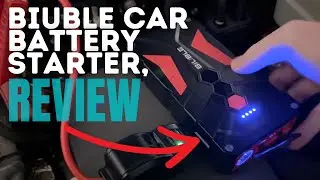 Testing BIUBLE Car Battery Starter