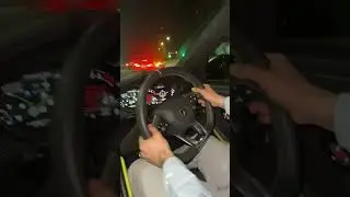 Late night driving in Lamborghini urus #fake #lamborghini #quick #london #ai