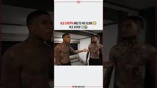 NLE Choppa meets his clone 💀😭