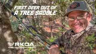 1st Deer out of a Tree Saddle