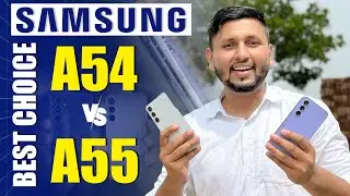 Samsung A54 vs Samsung A55 😍 |  Full Comparison ⚡ Which one is Better?