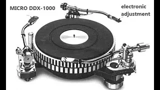 Micro Seiki DDX-1000 The power of adj! Сила регулировок