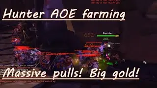Wotlk Classic - Hunter farm Hellfire Ramparts ~1400g/hour