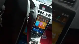 Central multimidia peugeot 207/10 polegadas rotatória 360 graus.