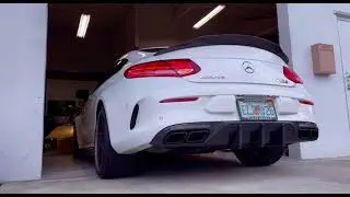 Mercedes C63 Redstar Downpipes and Stage 2 Tune